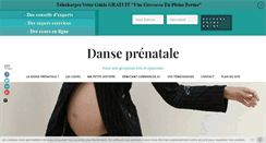 Desktop Screenshot of danse-prenatale.com